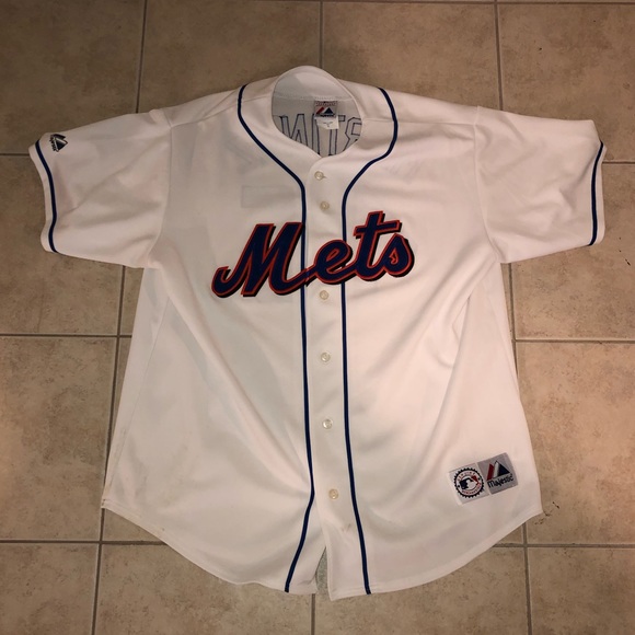 Majestic Other - Throwback Pedro Martinez Mets Jersey